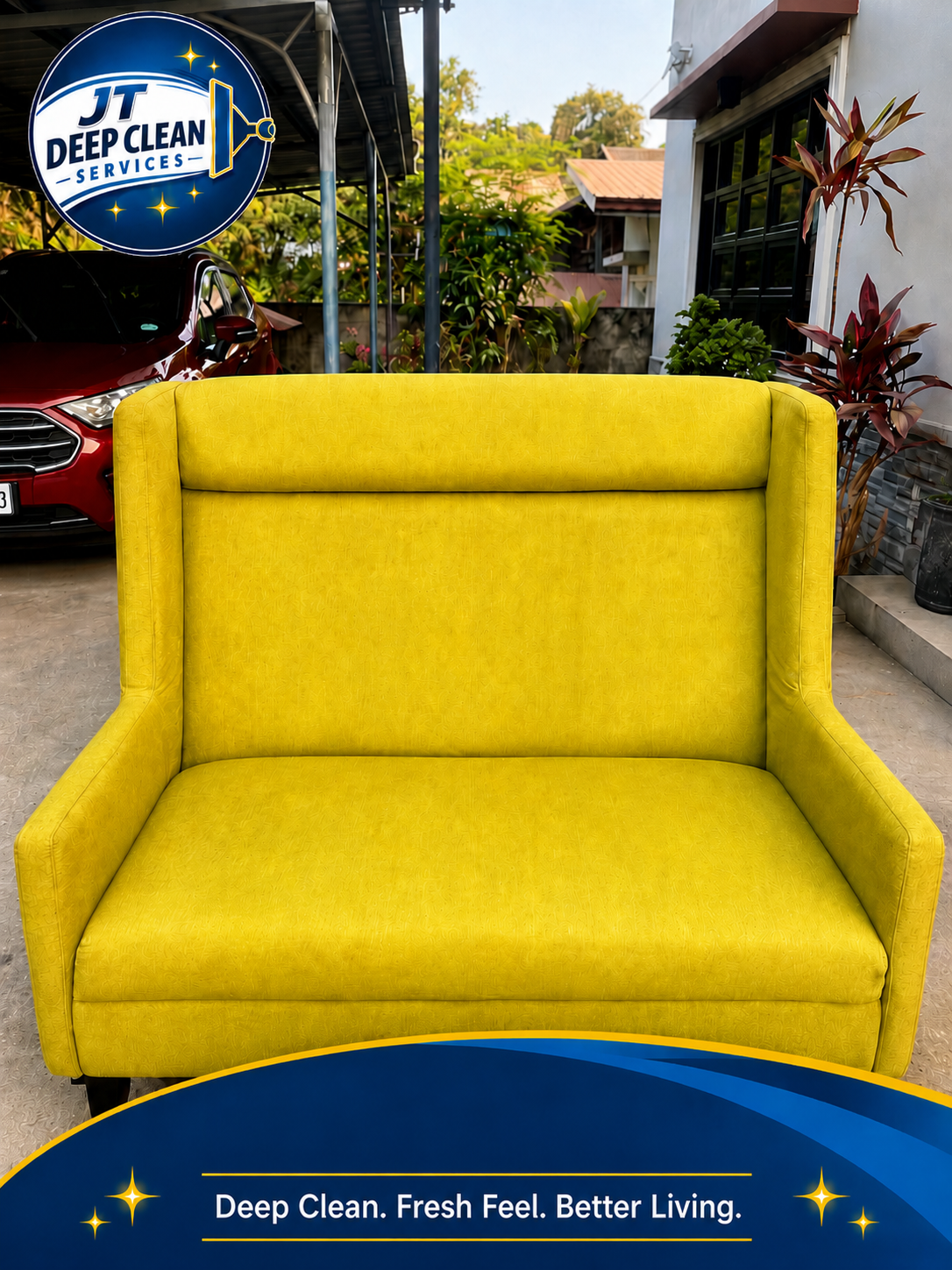 JT Deep Cleaning Services sofa cleaning service photo